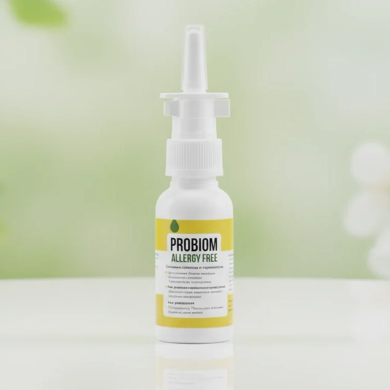 Флакон пробиотического спрея для носа ProBiom для защиты от вирусов и аллергии
